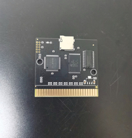 Cartouche de jeu système EUR Carte de console de jeu système pour les États-Unis de qualité supérieure Masterd DIY 600 en 1 Master English Replacement Shell