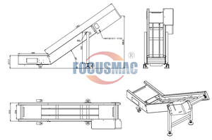 Kullanımı kolay ve mini boyutu bitmiş ürün konveyör bant konveyör ambalaj hattı düşük enerji tüketimi gıda sınıfı konveyör - Product Image 3