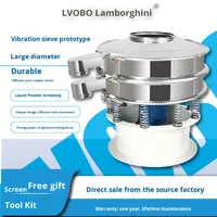 Mehrschichtiges Rotierendes Vibrationssieb mit Automatischer Entladung - Vibrationssiebmaschine zur Trocken-Nass-Trennung für Lebensmittel und Pulver