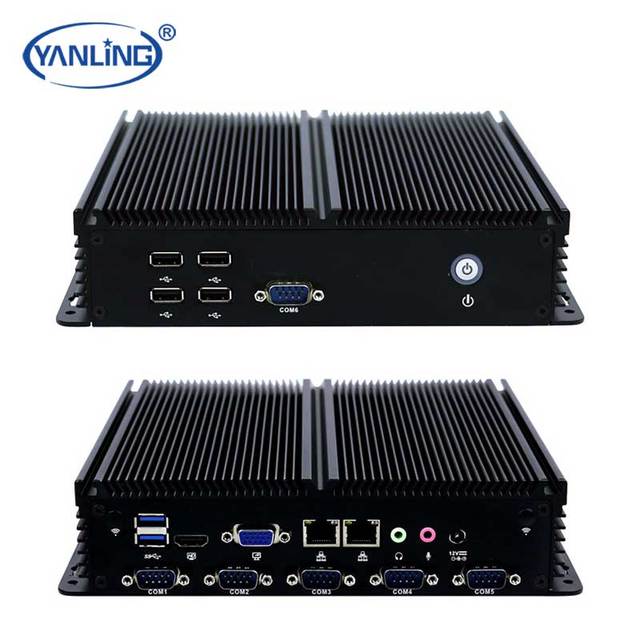 Customizable 4th Gen Core I5 Industrial Motherboard DDR3 HD 6COM 6USB 2 Gigabit LAN MSATA Mini Computer High Digital Signage