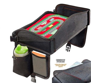 Échantillon gratuit : Tableau de voyage multifonctionnel pour enfants – Organiseur de siège auto, plateau de jeu, dessin et peinture pour tout-petits - Product Image 4