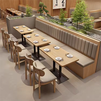 Tables et chaises de restaurant modernes, couleur personnalisée, meubles durables pour restaurants, hôtels, cafés, écoles, bars