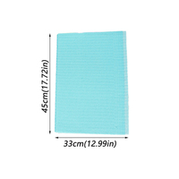 125 pièces/sac Tapis de nettoyage jetable imperméable pour tatouage, feuilles double couche, nappe de table, tapis de table pour nail art, papier de nettoyage pour manucure