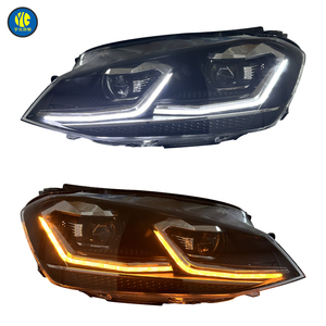 YU GUANG per <span class=keywords><strong>Volkswagen</strong></span> <span class=keywords><strong>Golf</strong></span> 7 Accessori Faro Anteriore a LED <span class=keywords><strong>2013</strong></span> 2015 2018 2020 Aggiornamento Faro GTI Fanale a LED - Product Image 1