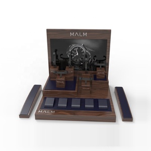 Giá đỡ đồng hồ bằng gỗ tùy chỉnh màu sắc sang trọng, giá trưng bày đồng hồ bằng gỗ cao cấp - Product Image 2