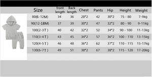 Combinaison pour bébé en coton naturel pur, formelle, d'été, à capuche - Product Image 6