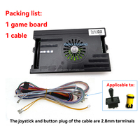 Console de jeu 9800-en-1 Pandora Saga DX2 Plus Arcade Box Version Familiale Carte Mère 40 jeux PCB 3D et Kit 4 Joueurs Jamma