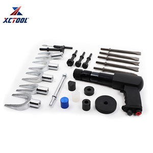 Xc9090a 25pcs תיקון אוטומטי כלים סט של פטיש פנאומטי רב פונקציה עם כדור משותף חולץ - Product Image 2