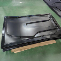 Plaque de polycarbonate noir Yucheng 3 mm, excellente résistance aux chocs, anti-âge, anti-décoloration, résistante aux UV et à la chaleur, pour applications automobiles sous vide