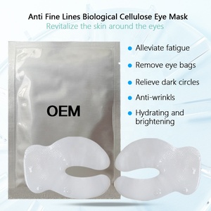 Maschera per <span class=keywords><strong>Occhi</strong></span> in Fogli di Bio Cellulosa con Infusione di Tè Verde, Alghe e Cocco, Idratazione Profonda, Anti-Gonfiore, Anti-Età per Donne, Guangdong - Product Image 2