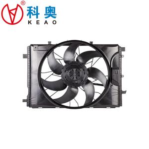 พัดลมหม้อน้ำระบายความร้อนเครื่องยนต์อัตโนมัติ สำหรับรถยนต์เมอร์เซเดส-เบนซ์ C180 C200 รุ่น W204 W212 รหัสอะไหล่ A2045000293 A2049066802 สำหรับเครื่องยนต์ M271 M272 รุ่น W204 - Product Image 1