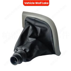 Funda para palanca de cambios de vehículo Wolf Lake, para Peugeot Boxer 2006-2014, Citroen Jumper, plástico lavable negro - Product Image 3