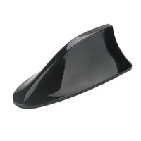 PUERXIN — antenne de requin universelle, différentes couleurs, accessoires acoustiques décoratifs, pour toit de voiture, Radio, Fin