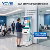 SMART YOVIS YA4 Selbstbedienungs-Registrierungs-Terminal mit A4-Druck- und Scanfunktion aus Aluminiumlegierung für Behördensdienststellen
