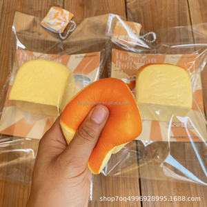 Classic 6x6cm Hawaiian Bread Silicone Squishy <b>Toy</b> Super Soft Stress Relief <b>Anxiety</b> Relief Squeeze Gift <b>for</b> Kids & <b>Adults</b> - Product Image 5