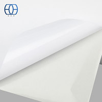 Rouleau d'étiquettes inscriptibles en gros, papier autocollant, rouleau géant d'étiquettes vierges pour l'impression d'emballages