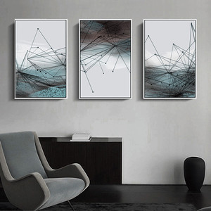 Ruicheng bán buôn tùy ChỉNh Nóng bán trang trí hiện đại bức tranh trừu tượng và tường nghệ thuật khách sạn tác phẩm nghệ thuật với khung - Product Image 6