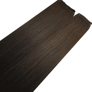 Farbige natürliche Schlepp spitzen Erweiterungen Kleine zwei Spitzen Hydrolysierte Linie Haarfärbung Korea
