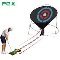Filet d'entraînement portable pour la pratique du swing de golf en extérieur