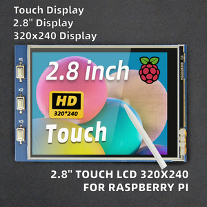 Custom 2.8'' TFT SPI 320x240 ILI9341 Touch Screen LCD Module for Raspberry Pi Display - Product Image 2