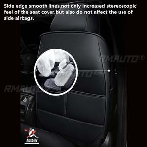 ผ้าคลุมเบาะรถยนต์ แผ่นรองเบาะรถยนต์ หนัง PU สำหรับรถยนต์ - Product Image 4