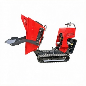 Self-loading crawler dump truck with load of 0.5t construction engineering transport truck small crawler dump truck - Product Image 5