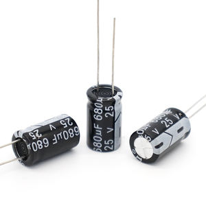 DS Con アルミ電解コンデンサ スルーホール 25V680UF 20%公差 10*17mm 直接供給工場 高温2000時間 - Product Image 1