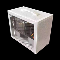 ITX Mini petit boîtier PC vertical et châssis de serveur de valise Portable MATX tour moyenne avec approvisionnement direct d'usine à faible quantité minimale de commande
