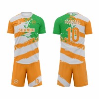 Camiseta de Fútbol en Oferta, Uniforme Personalizado para Equipos Escolares, Ligero, para Estudiantes, Competencia de Fútbol, Entrenamiento, Actividad Deportiva