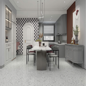 กระเบื้องพอร์ซเลนลายเทอร์ราซโซ่กันลื่น ขนาด 600x600 มม. สีเขียวหญ้า สีฟ้าทะเล ขายดี เหมาะสำหรับโรงยิม ร้านอา<span class=keywords><strong>หา</strong></span>ร ใช้ในเชิงพาณิชย์และสาธารณะ - Product Image 6