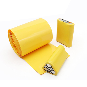 Tubo Termocontraíble de PVC Amarillo de 30 mm, Funda Aislante para Baterías 18650, Material Termocontraíble para Paquetes de Baterías - Product Image 6