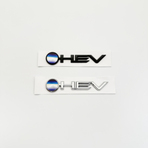 Adesivo Logo 3D in ABS HEV per <span class=keywords><strong>Toyota</strong></span> Camry Corolla Highlander Prius Auris Hilux Prado Decorazione Laterale Parafango Posteriore Bagagliaio - Product Image 1