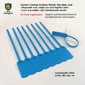 Etichetta Anticontraffazione in Plastica con Logo Personalizzato, Sigillo Monouso Antimanomissione per Abbigliamento e Scarpe - Product Image 3
