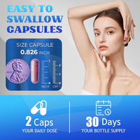 Capsules Bhringaraja de marque propre OEM/ODM pour favoriser la croissance des cheveux, nourrir le cuir chevelu et renforcer les follicules pileux pour adultes