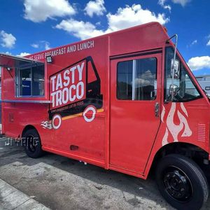 Vintage Tarzı Fast Food Elektrikli Mobil Mutfaklı Yiyecek Kamyoneti, Dondurma ve Kahve Arabası - Product Image 2