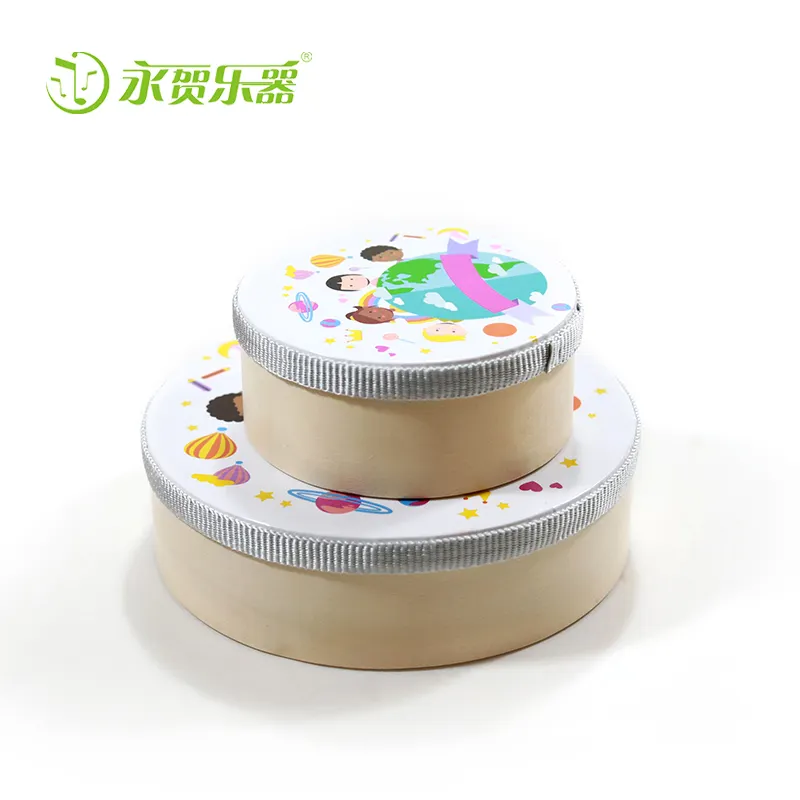 wholesale musical instrument plastic toy hand drum for kids