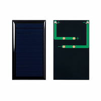 Panneau solaire mini PERC personnalisé en usine 62*36mm 0.3W 3V 22.7% d'efficacité, étanche à l'époxy pour voiture jouet, kit éducatif, taille personnalisée