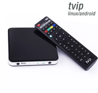 Boîtier IPTV Android OTT compact, prise en charge vidéo 4K, unité multimédia domestique sans fil Bluetooth
