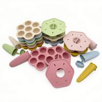 2022 Fabriek Groothandel Food Grade Lolly Ijs Pop Ijslolly Maker Ronde Ijsblokjes Bakvorm Siliconen