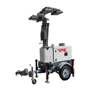 Tour d'éclairage TPE-M4R TPE à mât télescopique pour éclairage routier temporaire, directement de l'usine TPE - Éclairage haute performance TPE-M4R - Product Image 1