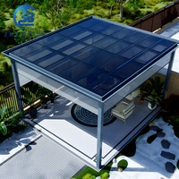 Vier-Jahreszeiten-Solar-Wintergarten-Montagestruktur Luxuriöses und Elegantes Sonnenlicht-Raumsystem für Privat- und Gewerbezwecke