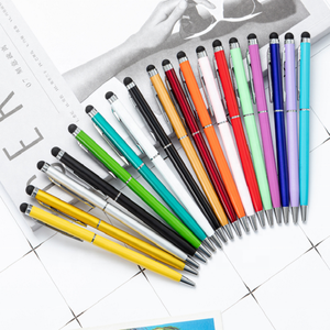 Custom <strong>Metal</strong> Ballpoint <strong>Pen</strong> With ipad Touch <strong>Print</strong> logo Slim Mobile Touch Screen Ball <strong>Pen</strong> With Stylus - Product Image 3