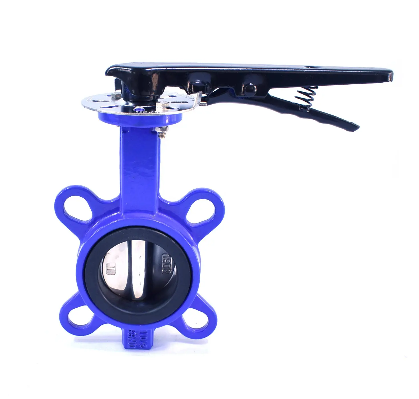 Hot Sale Rubber Seat Cast Iron Steel Flanged 2 Inch Butterfly Valve With Price