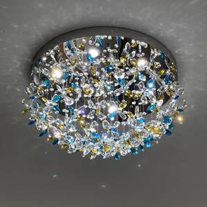 โคมไฟเพดานคริสตัล K9 ระดับไฮเอนด์ หรูหราและสง่างาม สำหรับห้องนอน ห้องนั่งเล่น โรงงานโคมไฟจงซาน ชุดไฟสำหรับบ้านทั้งหลัง - Product Image 1
