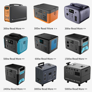 Estación de Energía Solar Portátil para el Hogar y Camping, 110v 220v, 5000w 3000w 2400w 1500w 600w 500w 300w - Product Image 6