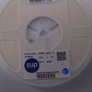 Manufacturer Direct RR3216 1206L3743FT 1206 3216 Resistors Chip Resistors SMD Resistors 374Kohm 1% 1/4W Thick Film Resistor - Product Image 1