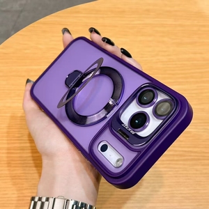 Funda para Teléfono JOYPORODO U14 con Soporte para Lente y Protector de Lente para iPhone 12 13 14 15 16 17 Pro Max, Antigolpes, Magnética - Product Image 5