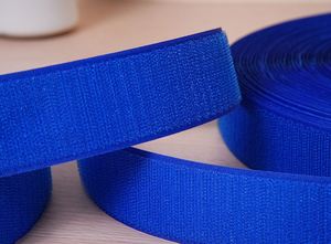 Bande auto-agrippante 100 % nylon 38 mm 40 mm 50 mm, souple, 280 couleurs, double nylon auto-adhésif pour usine de confection sur mesure - Product Image 2