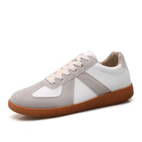 Baskets à la mode Baskets Chaussures Blanc Printemps Marche Style Mode Homme Chaussures en daim