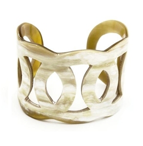 Minh Giang Craft Vietnam Handmade Buffalo Horn <b>Bracelet</b> Polished Natural Bangle Jewelry Unisex For Export - Product Image 1
